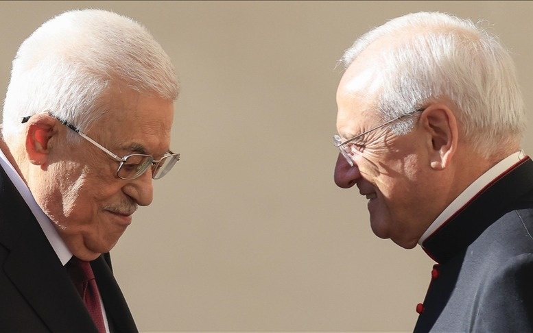 Папа Лев XIV встретился с президентом Палестинского государства Махмудом Аббасом