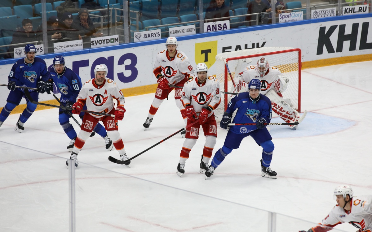 Астанинский «Барыс» прервал серию из пяти поражений