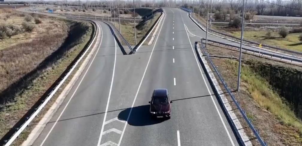 Заторы у Майкапчагай сократились: трассу расширили до шести полос