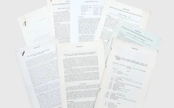 Секретные отчеты о Центральной Азии выставлены на продажу в Лондоне