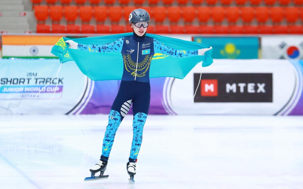 Богдан Вехов завоевал второе «золото» на Кубка мира по шорт-треку в Астане