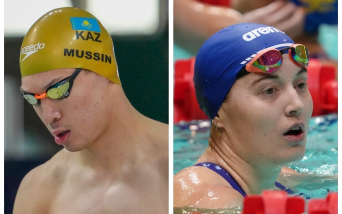 Пловцы Адильбек Мусин и Софья Сподаренко взяли «золото» Исламиады-2025