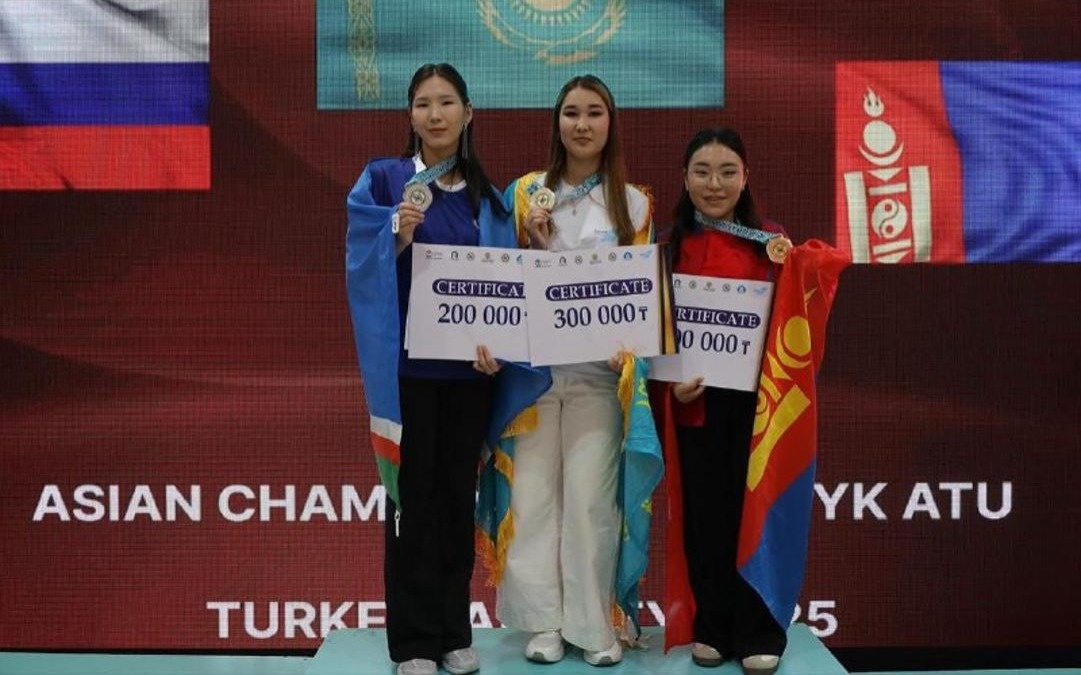 Участницы из Астаны победили на Чемпионате Азии по асық ату