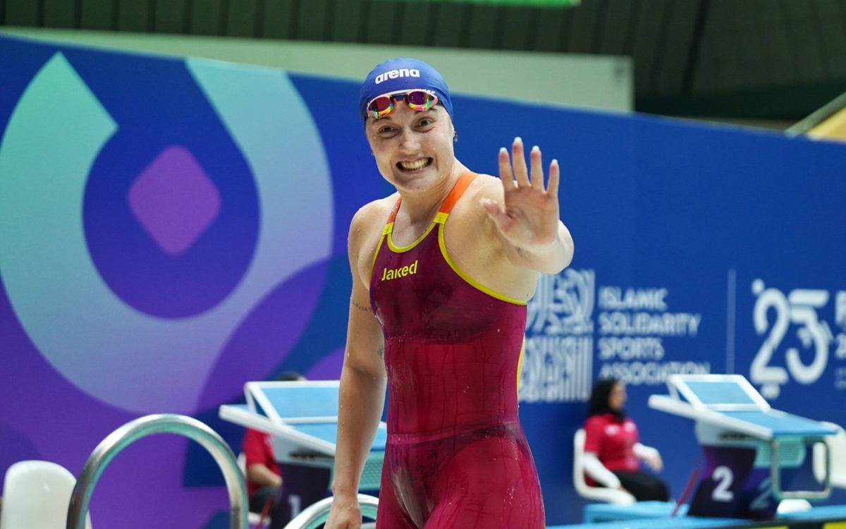 Софья Сподаренко завоевала золотую медаль Исламиады-2025 в плавании