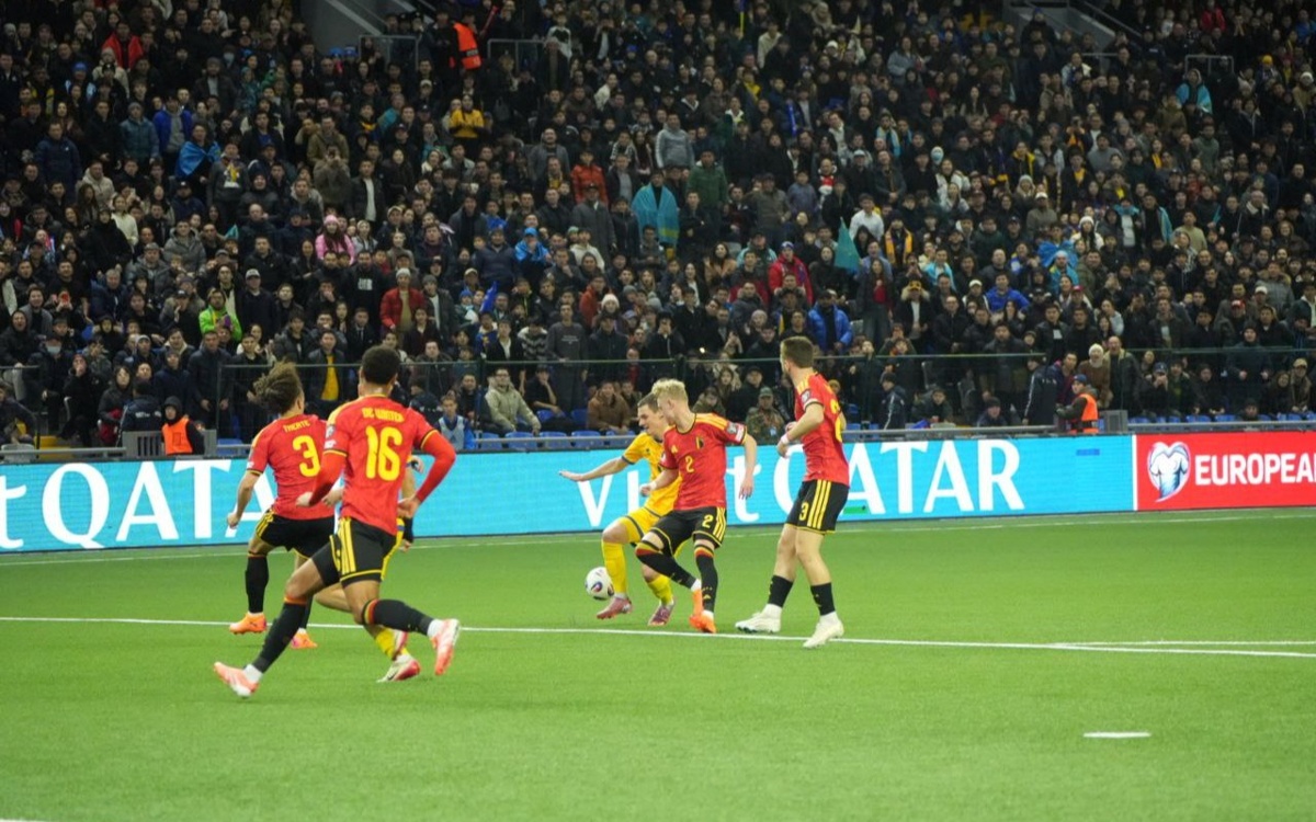Бельгия сравняла счет в игре с Казахстаном