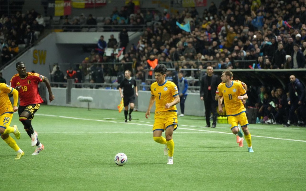 Казахстан сотворил сенсацию в матче с Бельгией