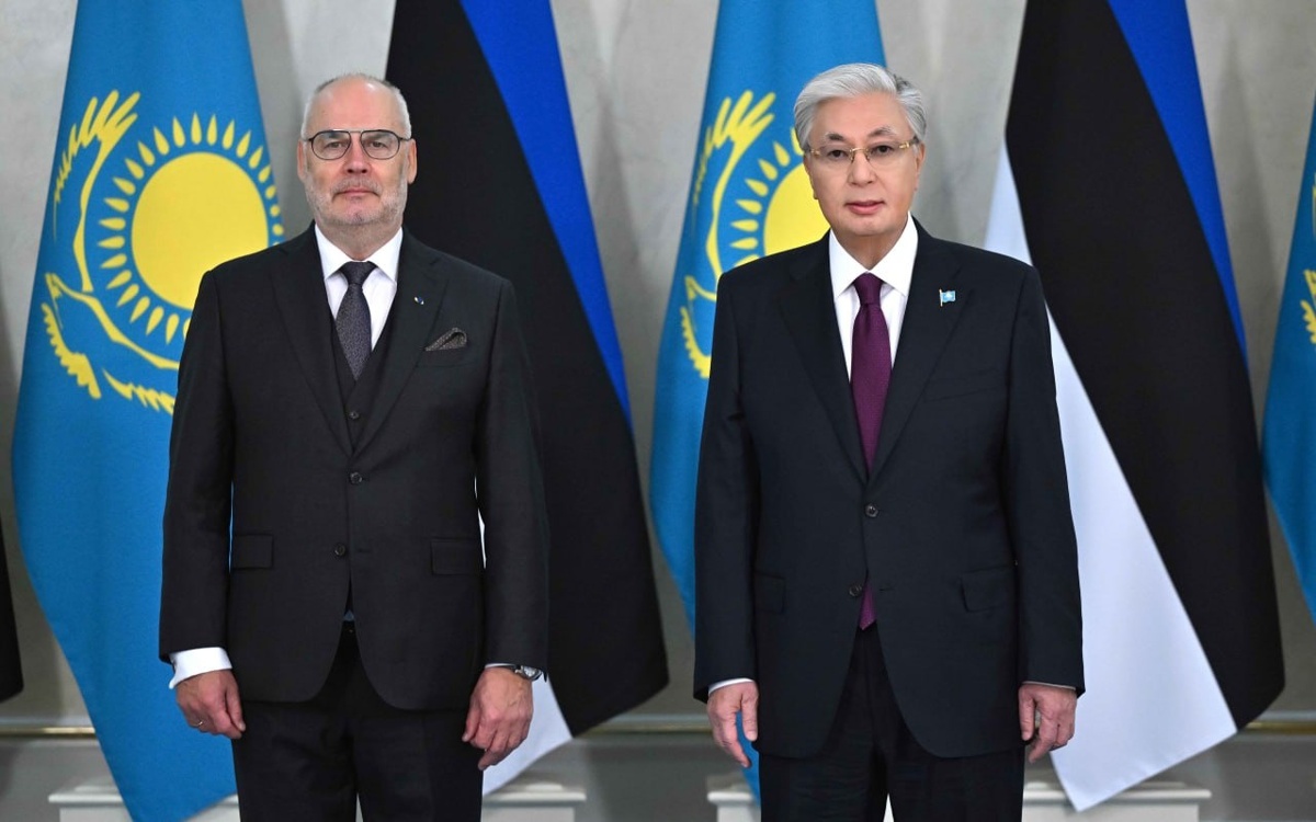 Касым-Жомарт Токаев призвал усилить парламентский диалог с Эстонией