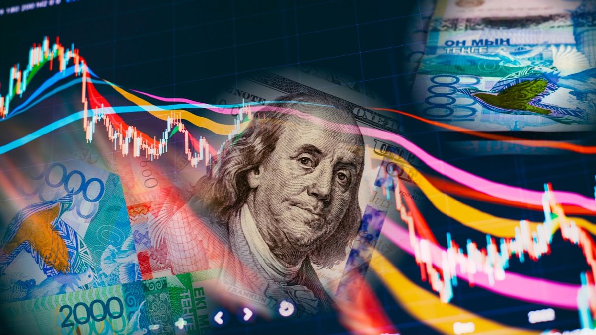 Доллар снова усилил позиции к тенге на торгах