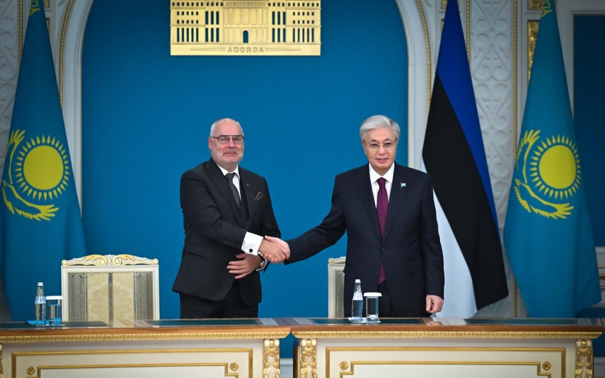 Касым-Жомарт Токаев и Алар Карис приняли Совместное заявление