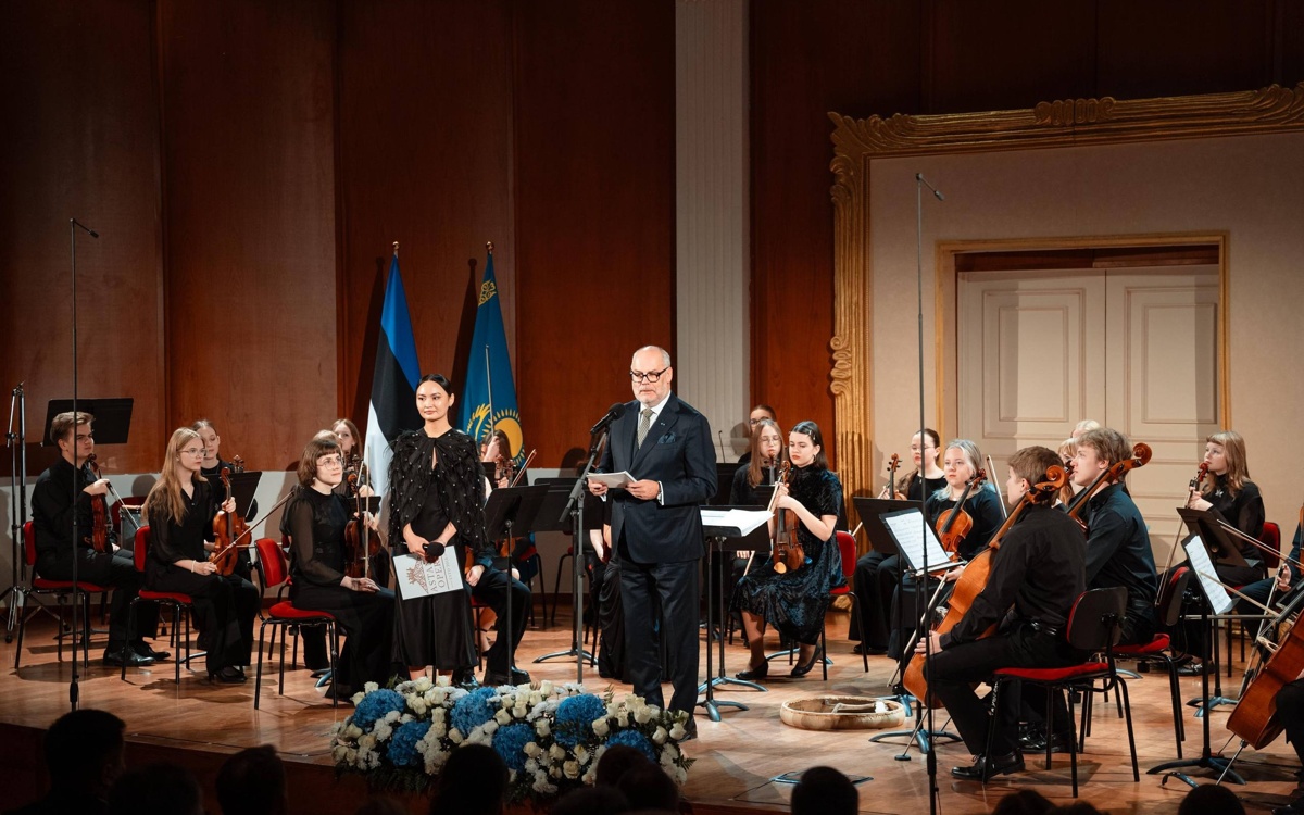 Концерт эстонской музыки прошел в «Астана Опера»