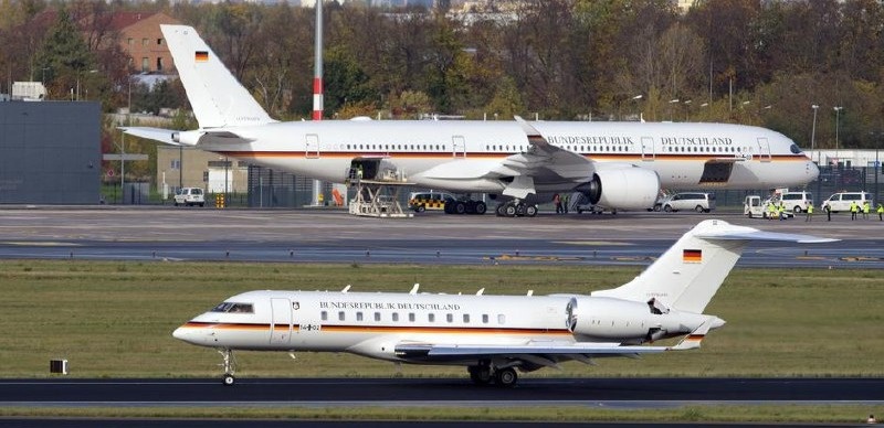 Самолет немецкого министра сломался — полет в США был прерван