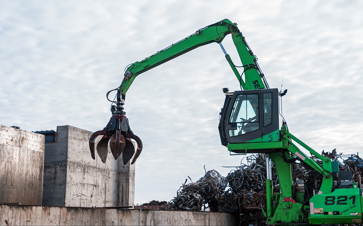 В Qarmet начала работу новая площадка по переработке металлолома