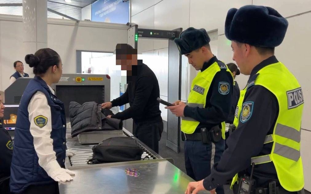 Студента оштрафовали на 800 тысяч за попытку провоза патрона в аэропорту Алматы