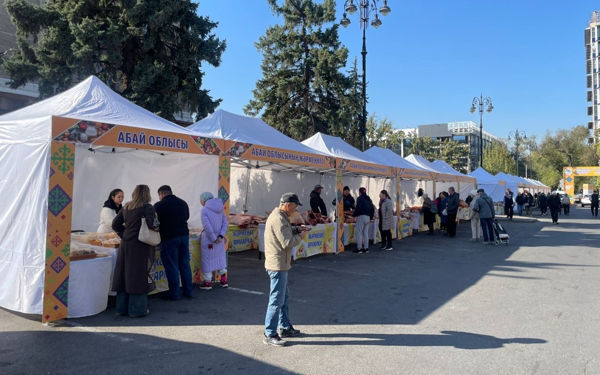 300 тонн различной продукции представят на ярмарке в Алматы