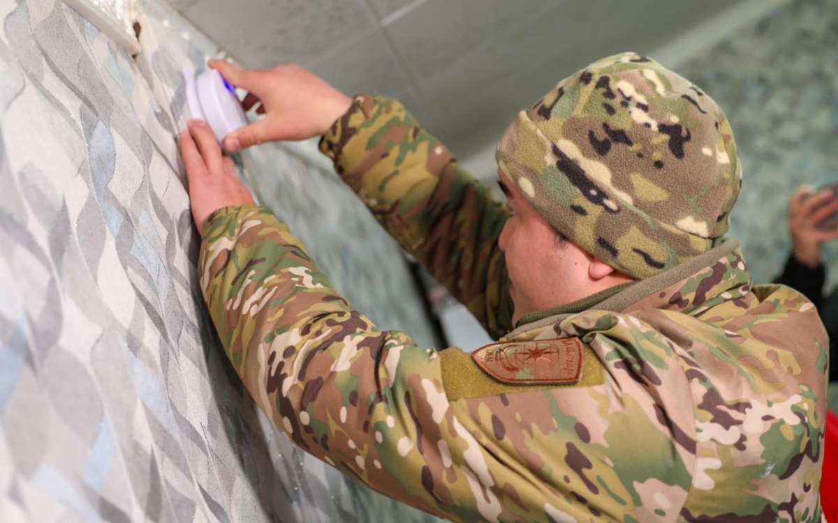 39 датчиков сигнализации при пожаре установили во всех районах Астаны