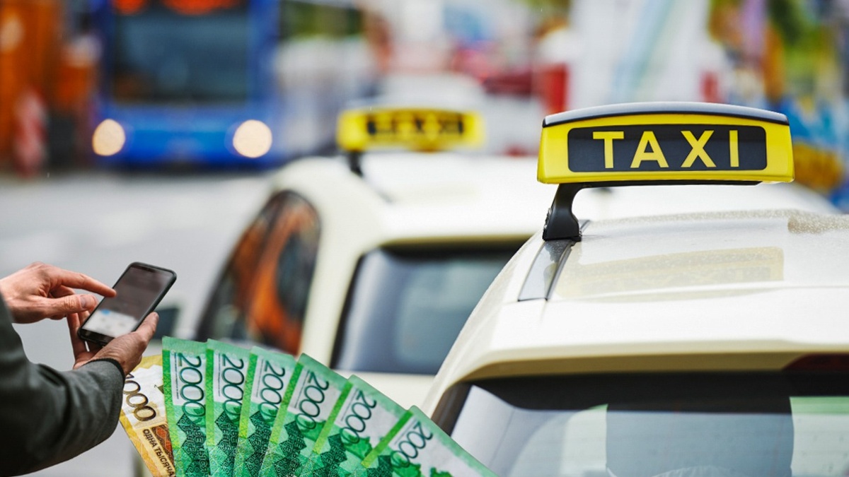 Сколько стоит поездка на такси в городах Казахстана