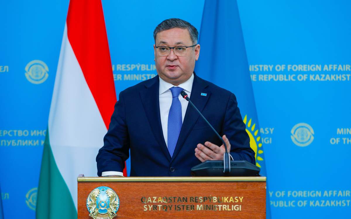 Глава МИД Казахстана проведет в Брюсселе переговоры с представителями ЕС