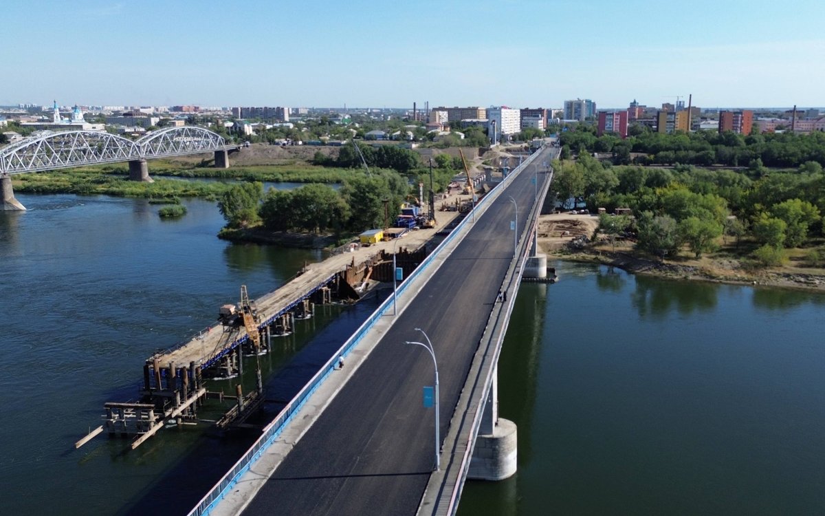 Старый мост будут полностью закрывать на ночь в Семее