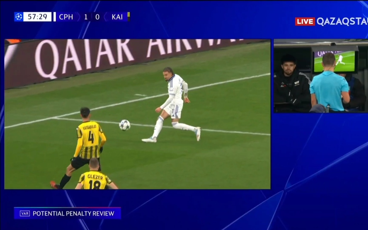 Второй удар по «Кайрату»: Ларссон забил с пенальти