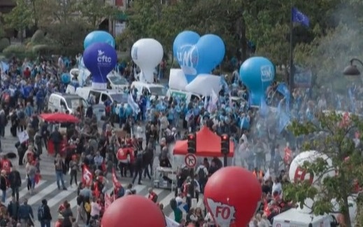 Очередная национальная забастовка во Франции планируется 2 декабря