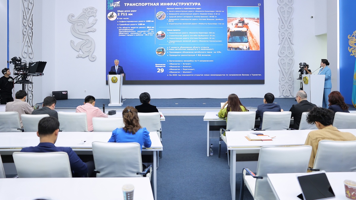 Аким области Улытау рассказал о росте средней зарплаты в регионе