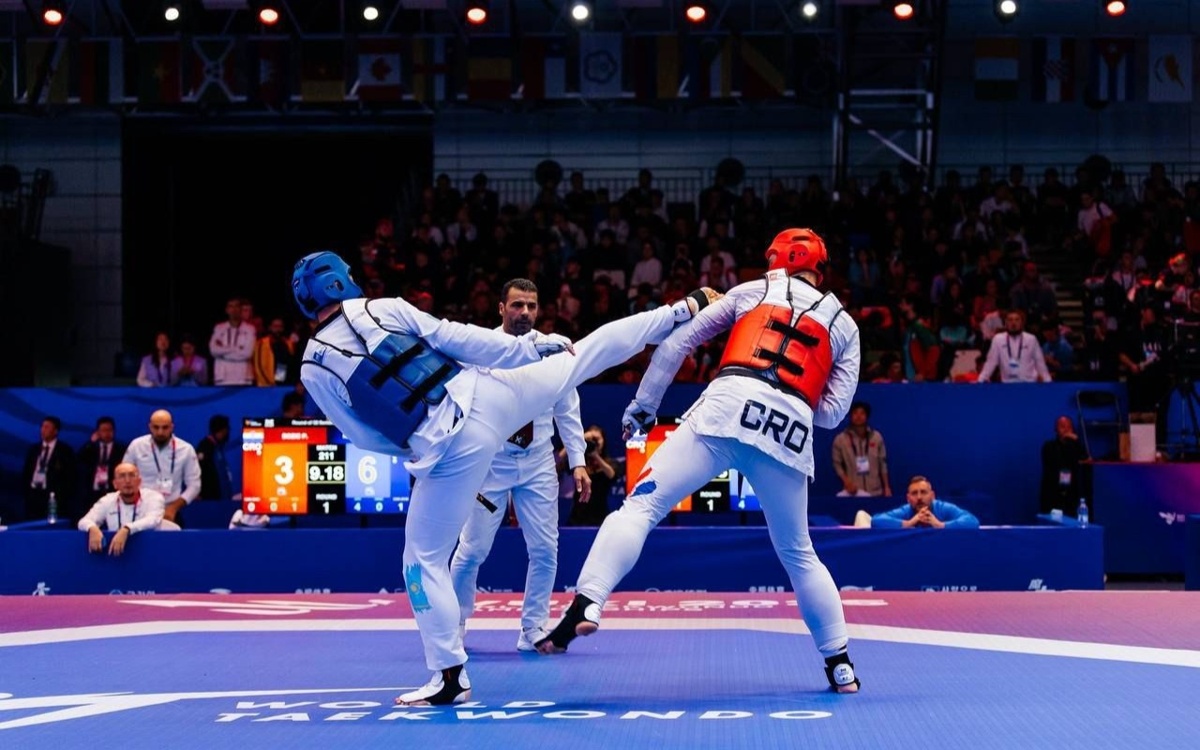 Таеквондист Бейбарыс Каблан завоевал «золото» молодежного чемпионата мира