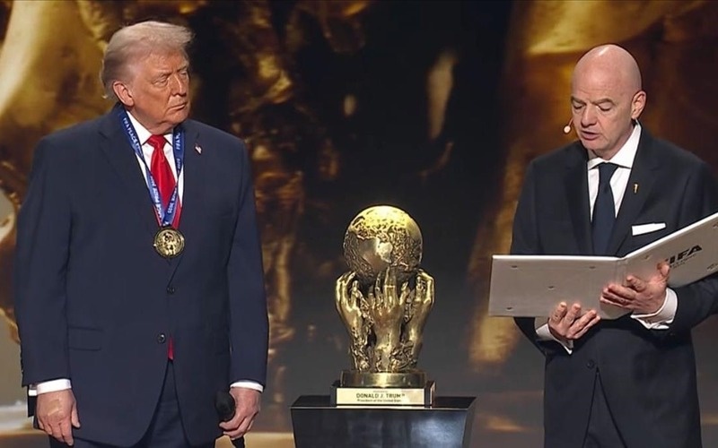 Трамп стал первым лауреатом «Премии мира ФИФА»