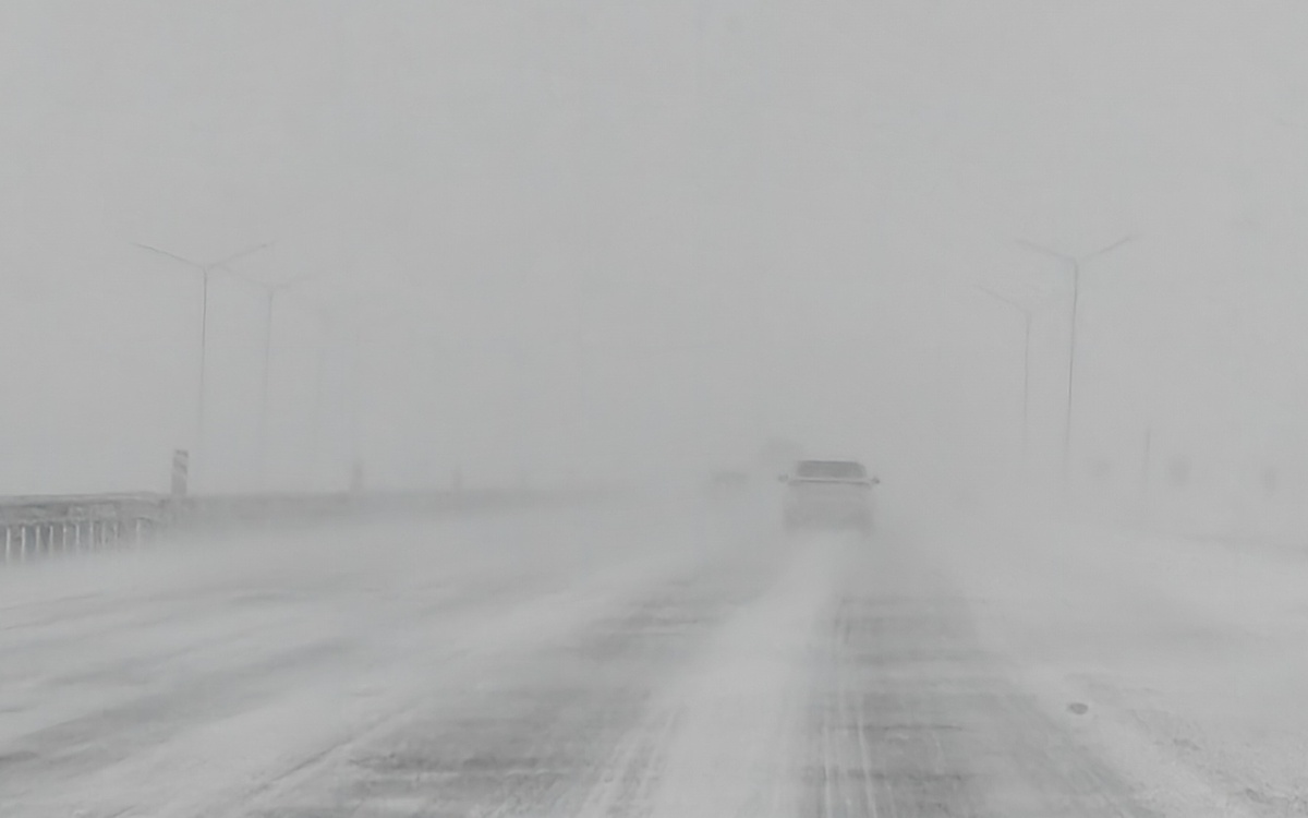 Метель и гололед ожидаются в Казахстане 6 декабря