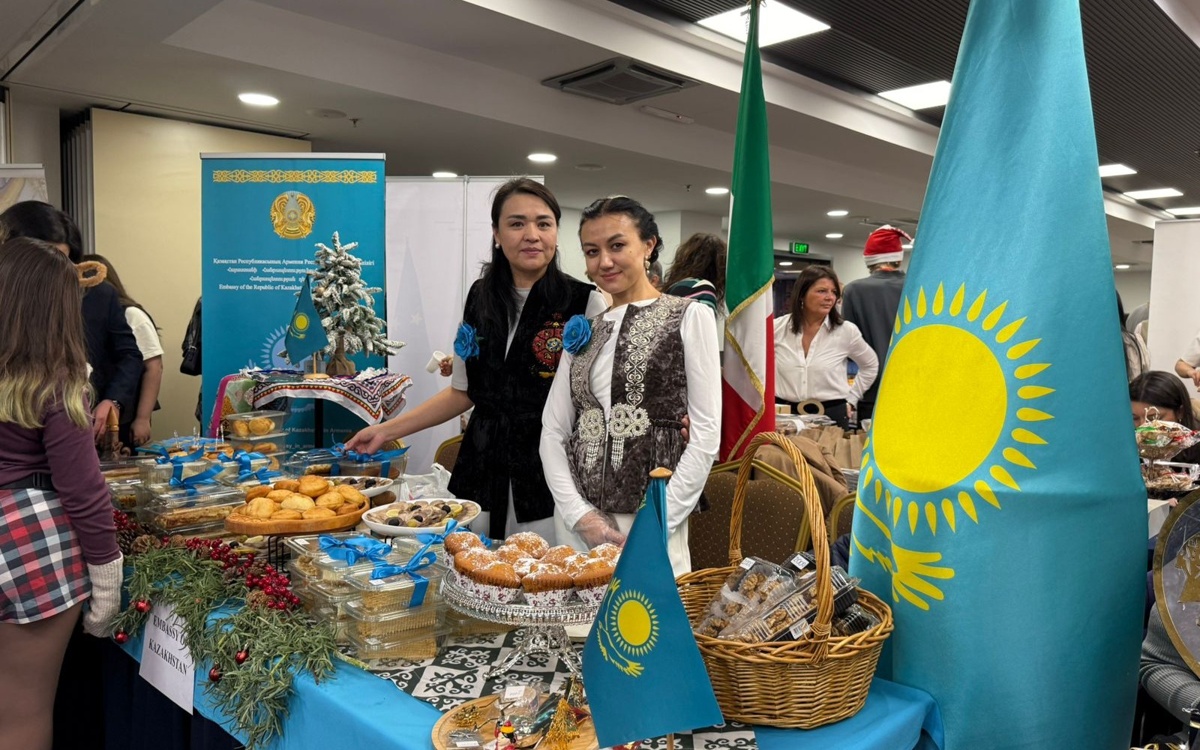Национальная кухня Казахстана представлена на благотворительной ярмарке в Ереване