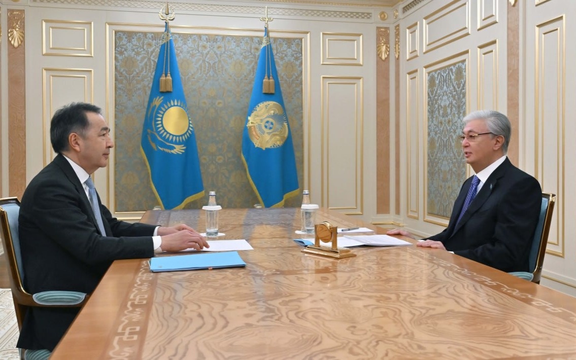 Касым-Жомарт Токаев принял председателя Коллегии ЕЭК