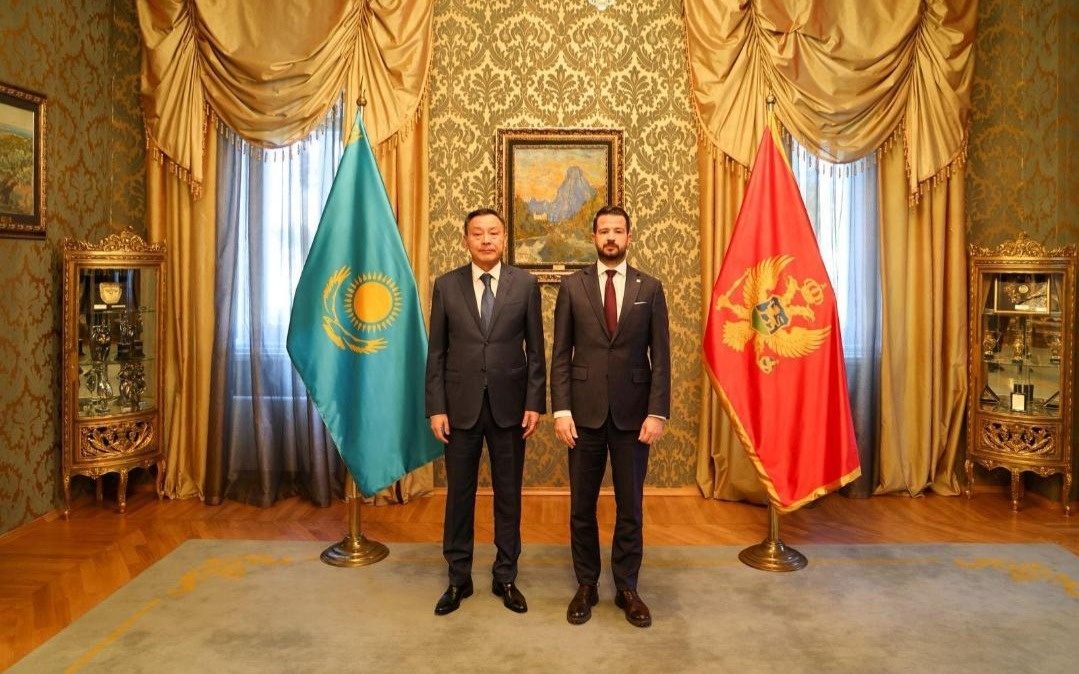 Посол РК Даулет Батрашев вручил верительные грамоты президенту Черногории