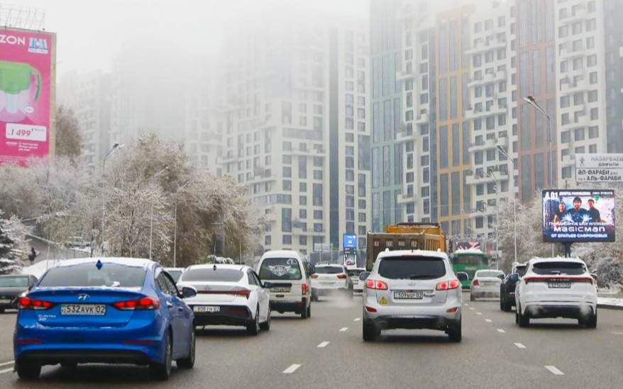 Снизит заторы на 25%: в Алматы представили «умную» программу