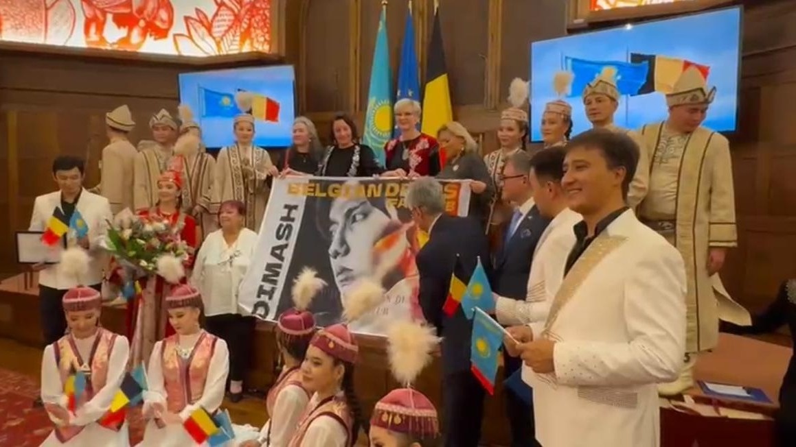 Концерт казахстанских артистов состоялся в Брюсселе