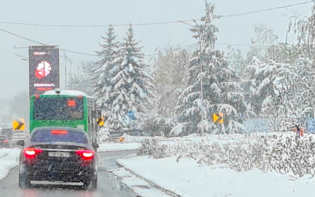 Метель и гололед ожидаются 11 декабря в Казахстане