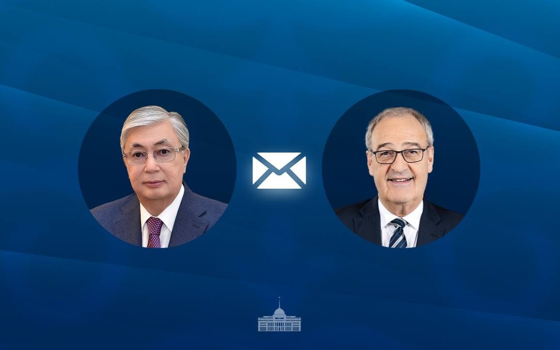 Президент Казахстана поздравил вновь избранного Президента Швейцарии