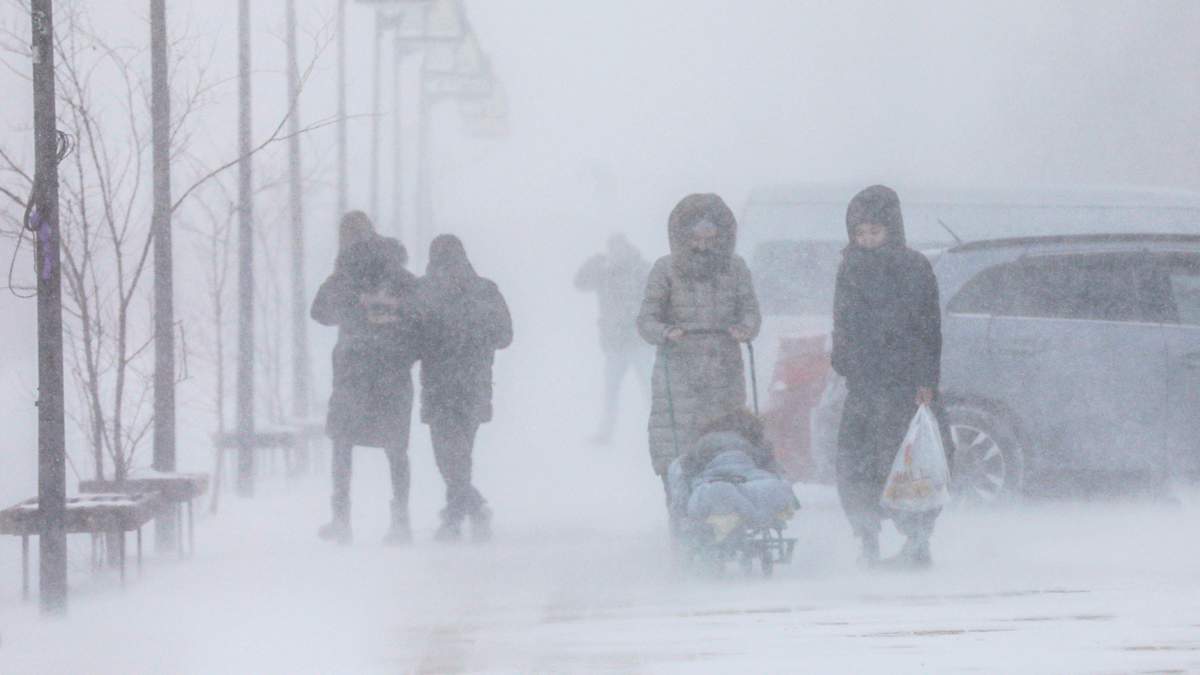 Метель и гололед: штормовая погода ожидается в Астане и 16 регионах