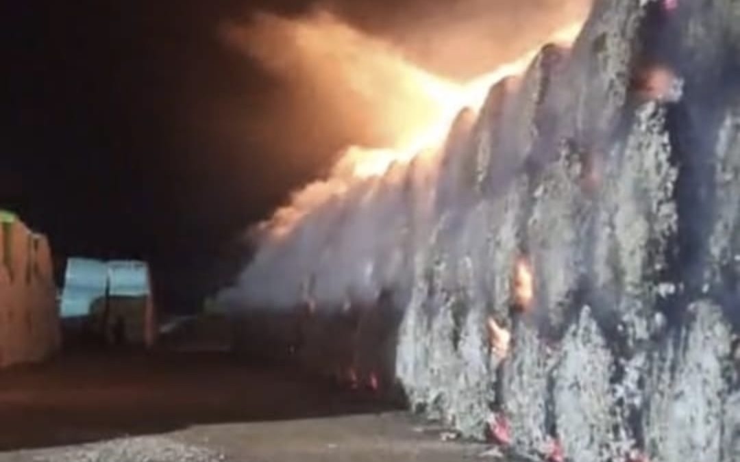 260 тонн хлопка сгорело в Туркестанской области