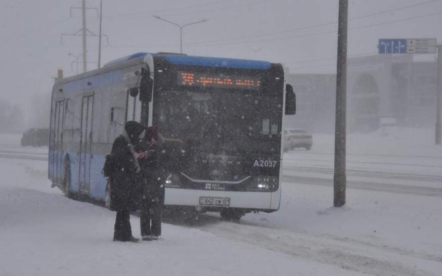 Усиление ветра с метелью: прогноз погоды в Казахстане на 15 декабря