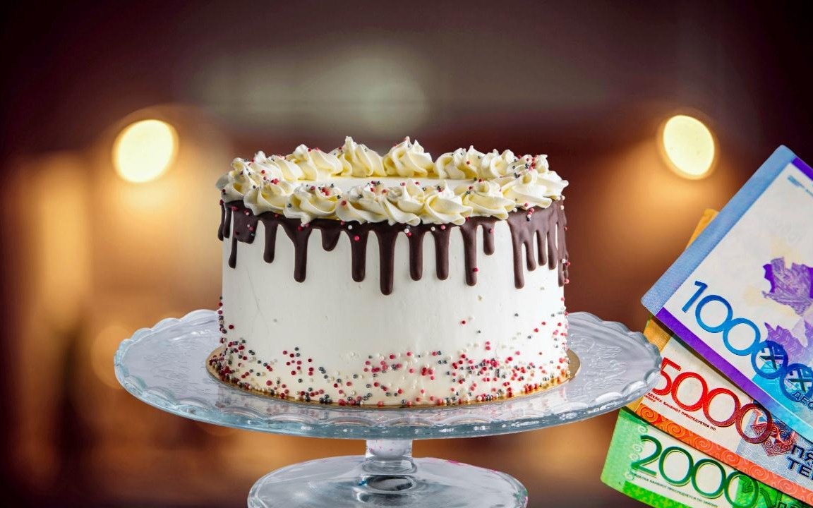 Сколько стоят торты в Казахстане