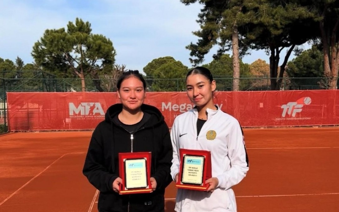 Казахстанские теннисистки выиграли турнир в Турции