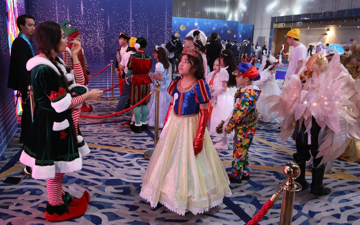 Президентская елка прошла в Астане