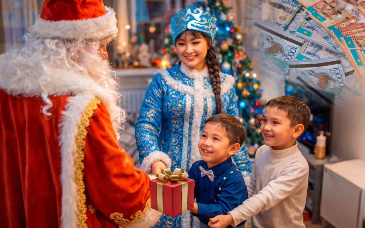 Сколько стоит вызов Деда Мороза и Снегурочки домой в городах Казахстана