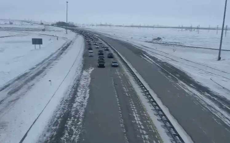 МВД обратилось к казахстанцам из-за жалоб на штрафы на трассах под Астаной