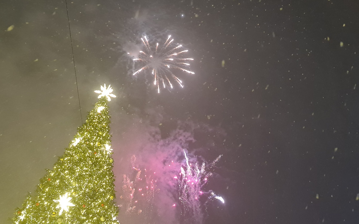 Как в Алматы встретили 2026 год