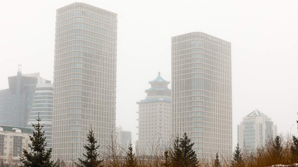 Снег и метель ожидаются 1 января в Казахстане