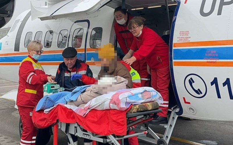 Cвыше 2000 вылетов совершила санавиация Казахстана в 2025 году