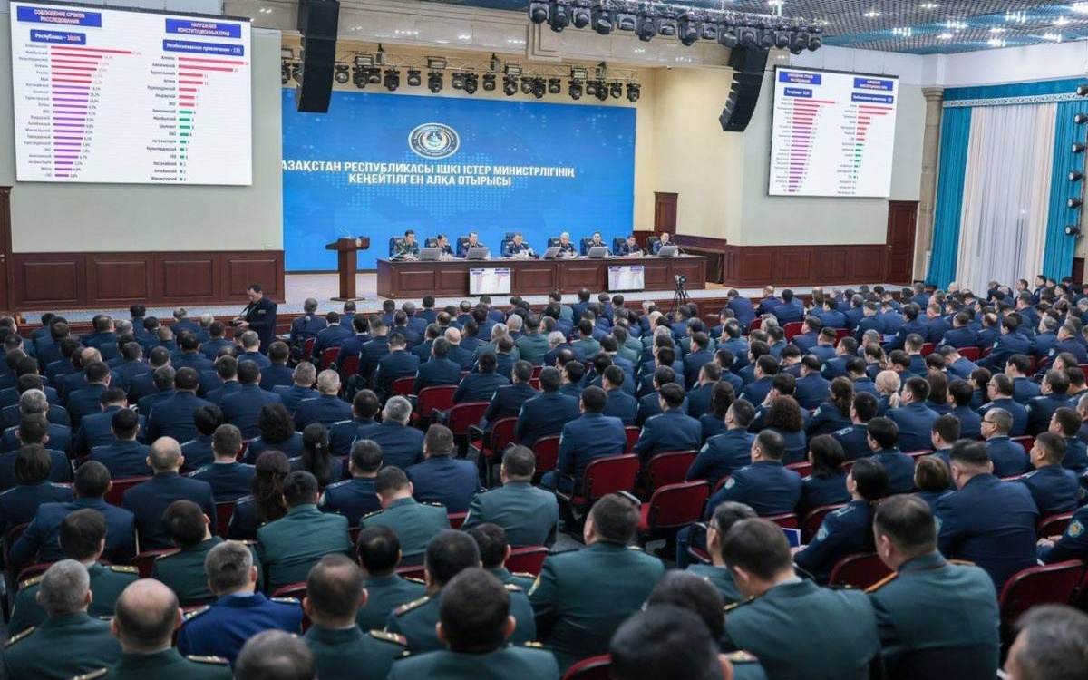 Раскрываемость особо тяжких преступлений достигла 98% — МВД РК об итогах 2025 года