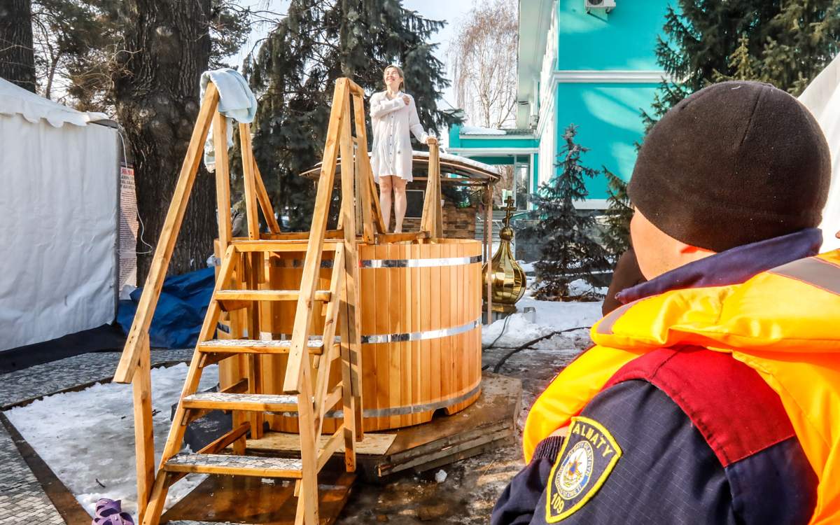 Четыре официальных места для крещенских купаний подготовили в Жамбылской области