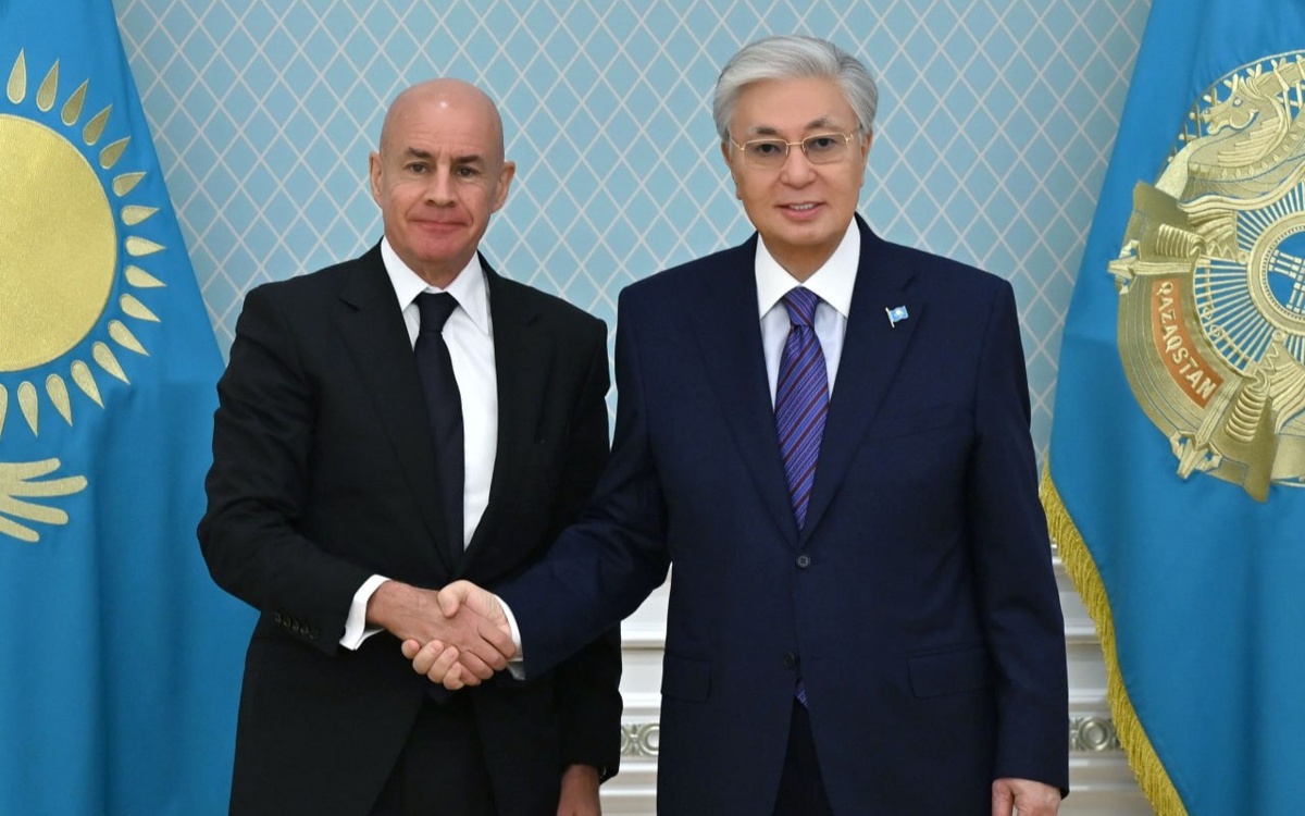 Президент Казахстана принял главу Международной федерации лыжного спорта и сноуборда