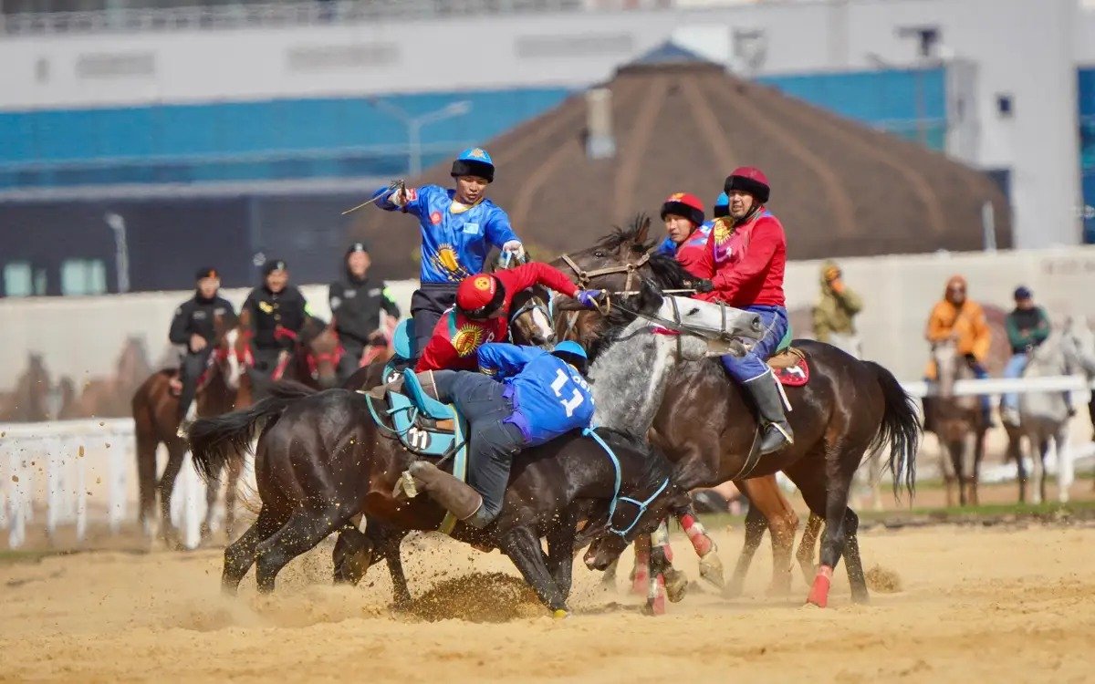 Казахский кокпар включен в программу Всемирных игр кочевников в Кыргызстане